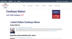 Desktop Screenshot of cowboysnation.com