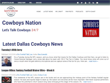 Tablet Screenshot of cowboysnation.com